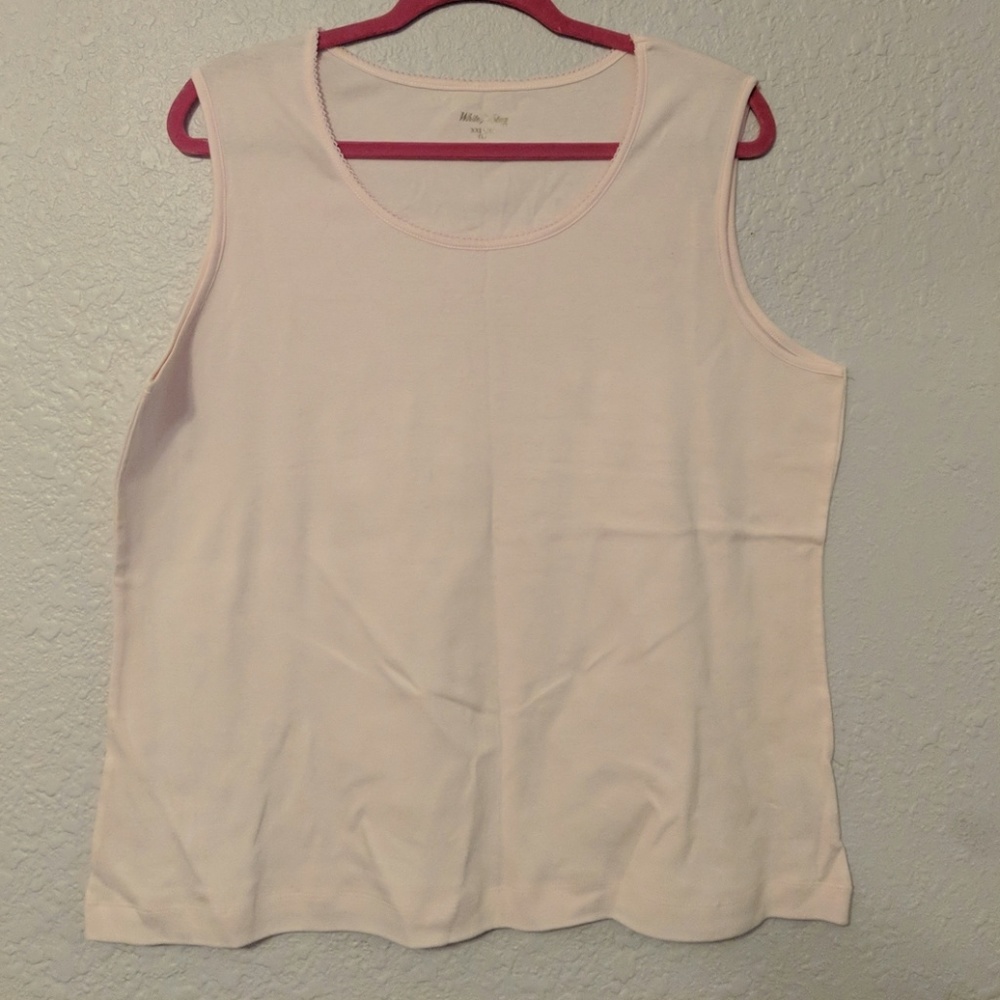 White Stag Pink Sleeveless Top